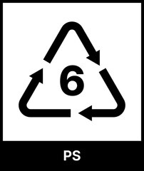 Recycling Symbol PS