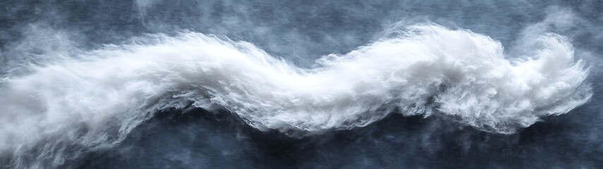 Obraz premium Wispy Clouds Against Dark Sky