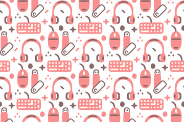 Computer Gadgets Pattern