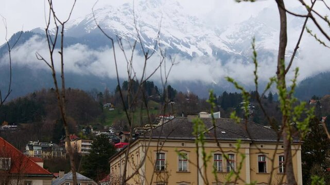 the historic city of innsbruck austria 4k 25fps video