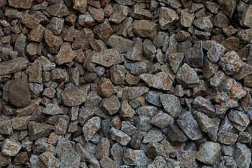 Close up Macro Shot Showcasing the Intricate Texture of Rough, Weathered Stones Arranged in a Natural Pattern