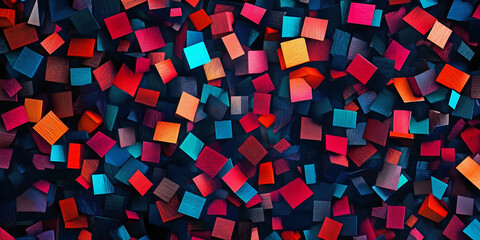 Abstract Geometric Art Background, ai generated.