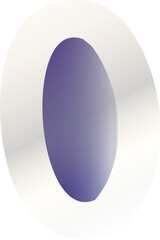 Fototapeta premium Elegant Purple Icons with White Borders – Modern Minimalist Symbols for Design & Branding