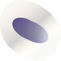 Elegant Purple Icons with White Borders &ndash; Modern Minimalist Symbols for Design & Branding