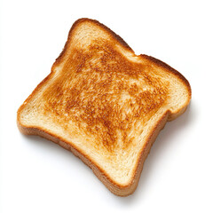 toast, bread, toasted bread, slice of toast on white background