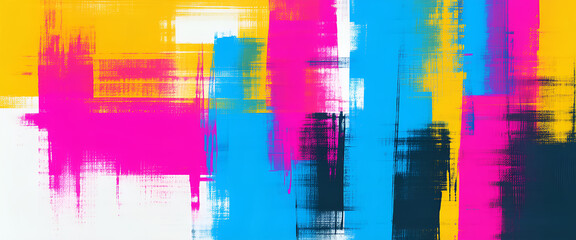 illustrazione sfondo con elementi astratti e motivi geometrici a tema surreale