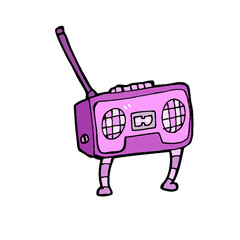 radio, television