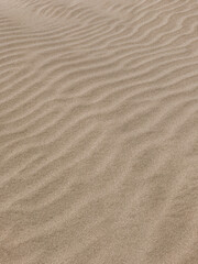Textured Sand Patterns on Beach