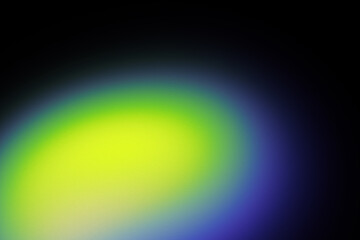 Yellow-green-blue on a black background – A contrasting gradient with smooth transitions between sunny yellow, lime green, and deep electric blue, giving a neon glow effect.