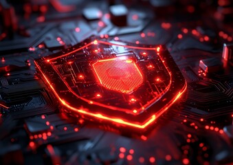 Digital Shield on Circuit Board