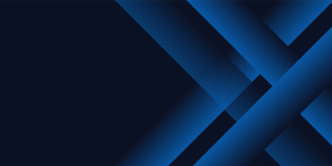 Obraz premium Dark blue modern business abstract background. Vector illustration design for presentation, banner, cover, web, flyer, card, poster, wallpaper, texture, slide, magazine, and powerpoint