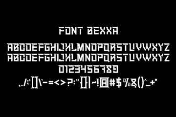 Font Bexxa