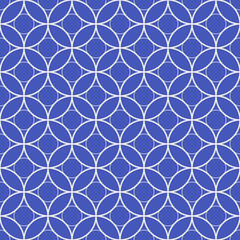 Fototapeta premium Multicoloured ellipse overlapping seamless pattern. Circle geometric overlapping line lattice. Design for textiles, cards, stationery, phone cases, paper gifts, wallpaper, and wrapping.