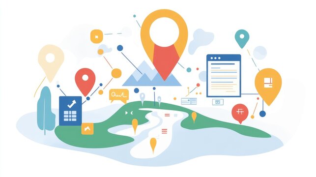 Startup business plan with a roadmap to success, including market analysis, business goals, and financial planning.