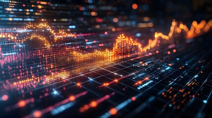 AI-powered stock market platform showing rising investments in artificial intelligence companies