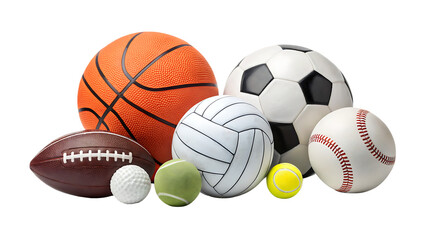 Collection Various Sport Balls