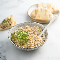 Roasted eggplant dip