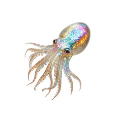 Sparkling Glitter Octopus A Whimsical Underwater Creature