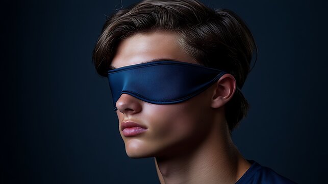a men wear night sleping glasses