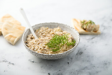 Roasted eggplant dip