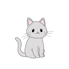 Naklejka premium cat