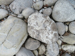 Steine in der Natur