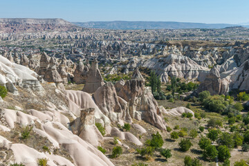 Goreme National Park, Nevsehir city surroundings, Cappadocia, UNESCO World Heritage Site, Turkey.