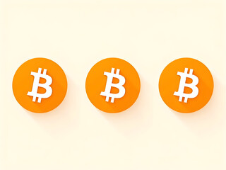 Cryptocurrency Bitcoin Logo: Iconic Bitcoin Symbol for Digital Finance