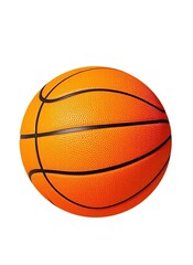 Fototapeta premium Basketball Isolating on White Background,