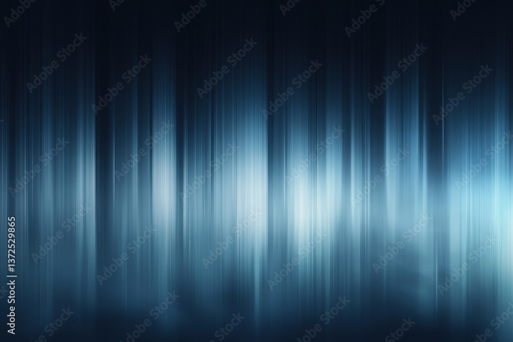 Poster ethereal blue light streaks create a mesmerizing abstract background with a calming and serene visua