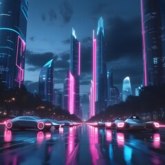 hong kong skyline at night