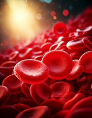 red blood cell.