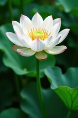 Majestic Cereus, emerald hue, stark white setting, landscape, white, design