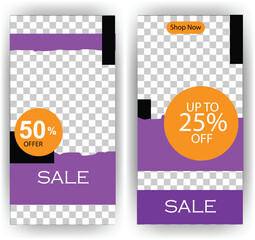 Purple Sale Promotion