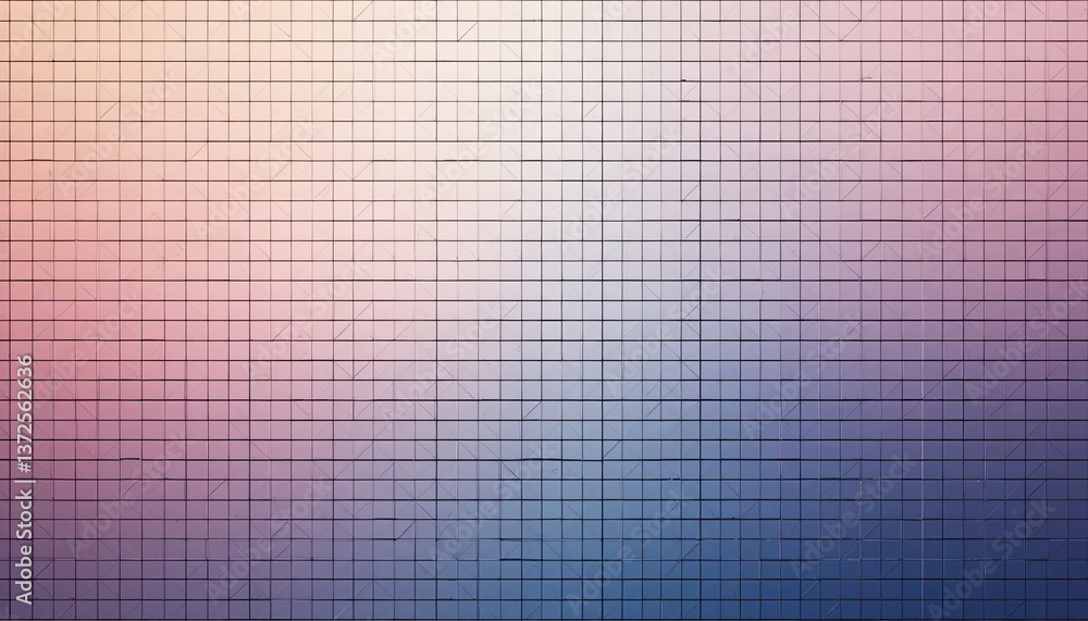 Poster abstract colorful grid patterns digital art visual design modern aesthetic close-up view creative co