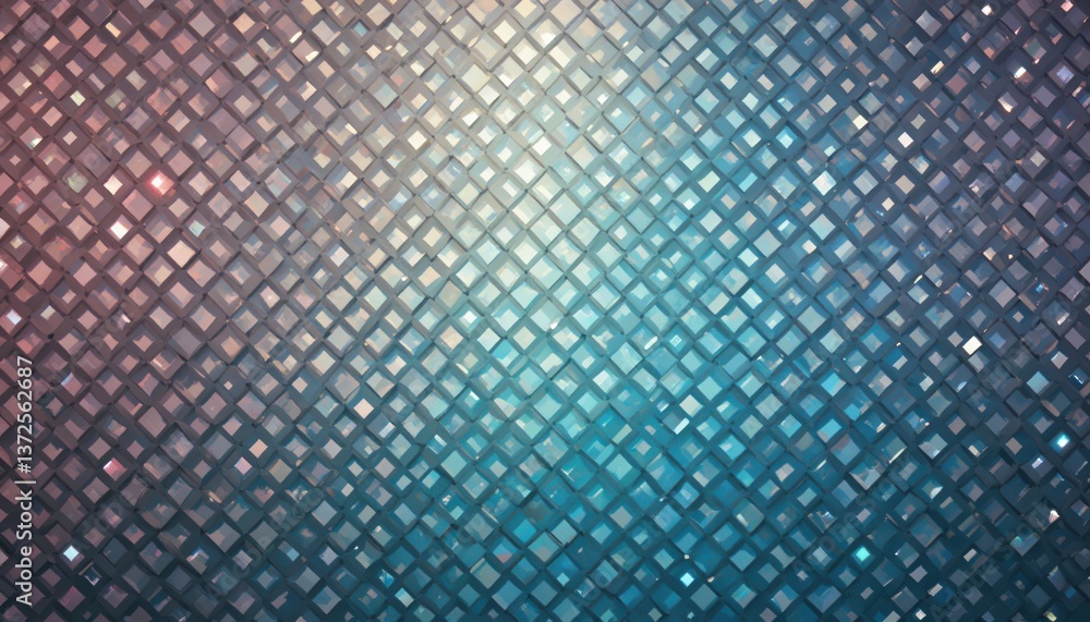 Poster dynamic abstract pattern design digital space graphic art modern aesthetic top-down view visual crea