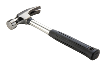 Heavy-duty durable construction handle curved claw hammer.