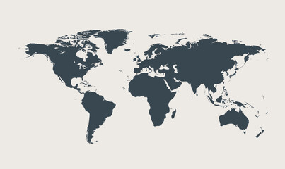 Fototapeta premium world map vector