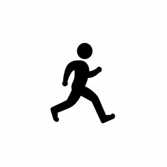 running man silhouette
