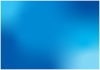 Obraz premium 明るく上品なグラデーションの背景素材 ブルー