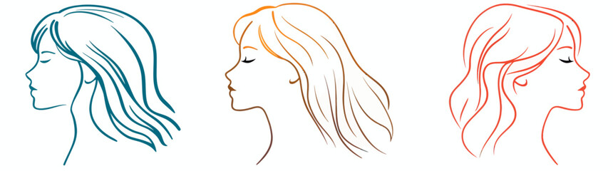 vector illustration of a woman