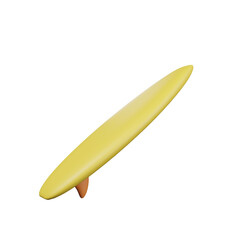 3D Surfboard Icon