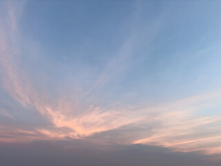 Obraz premium Sunset dusk sky background