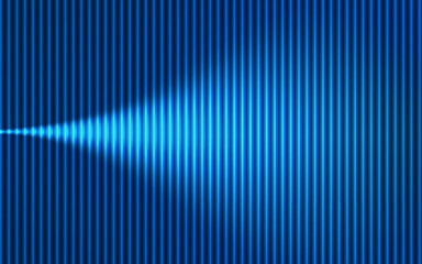 Blue light wave vertical lines abstract pattern vibrant electricity