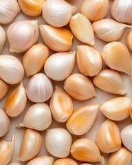 Garlic clove preparation tips for cooking kitchen food photography bright environment close-up view culinary essentials