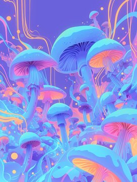 A type of psychedelic mushroom.