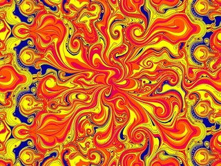 Obraz premium abstract seamless pattern with flowers