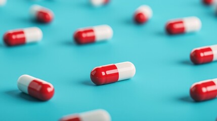 Customized medications displaying facmacy medical setting product photography vibrant colors close-up health innovation