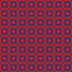 Beautiful retro seamless pattern design by geometric 