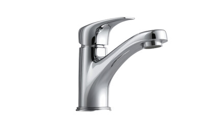 water tap isolated on white background